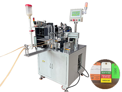 Automatic Hang Tag Eyeleting Machine